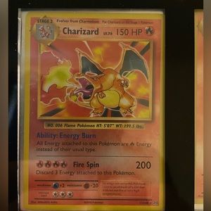 Charizard cards